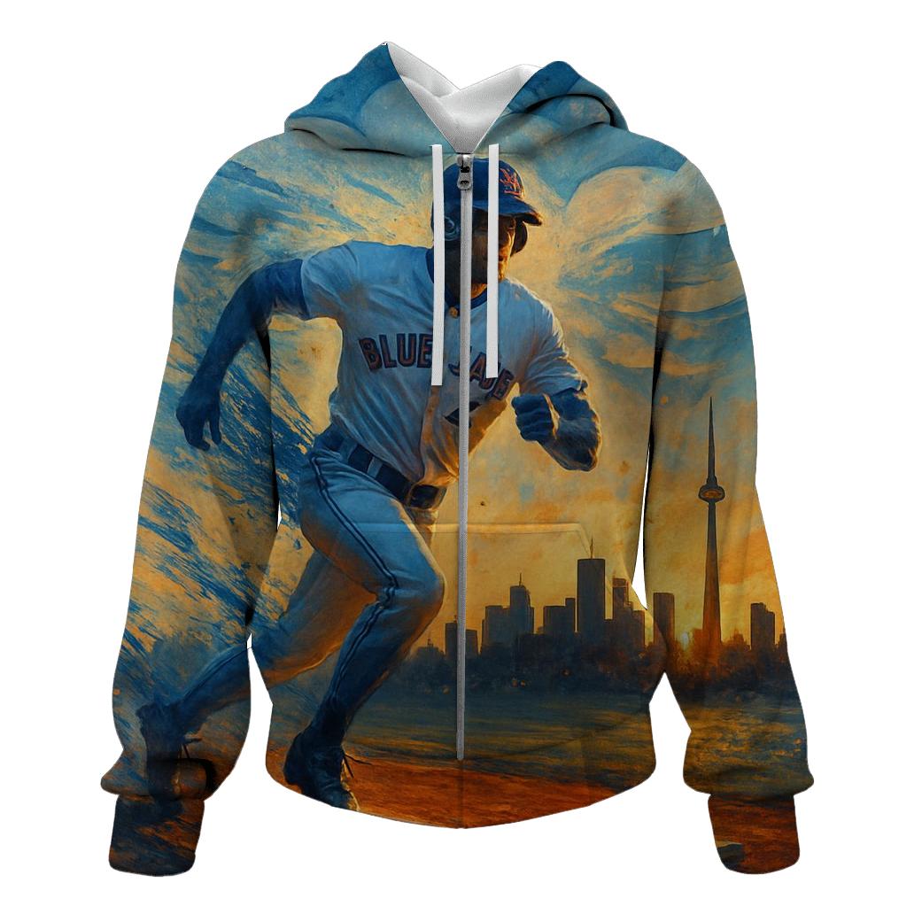 Skyline Echo Runner Blue Jays Classic lightweight hoodies