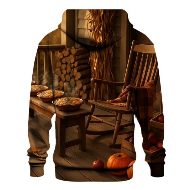 Country Porch Pie Cooling embroidered hoodies