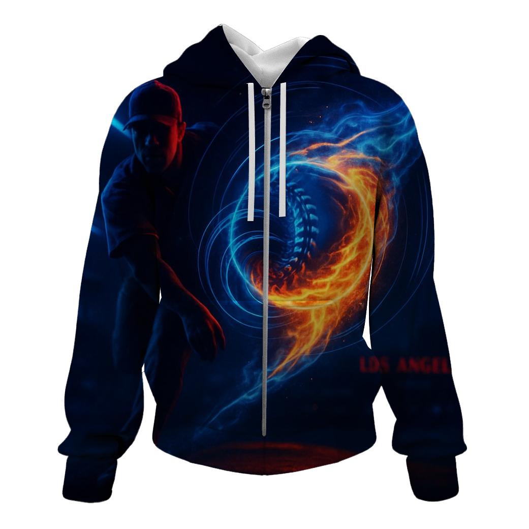 Inferno Knuckle Curve Mirage graphic hoodies