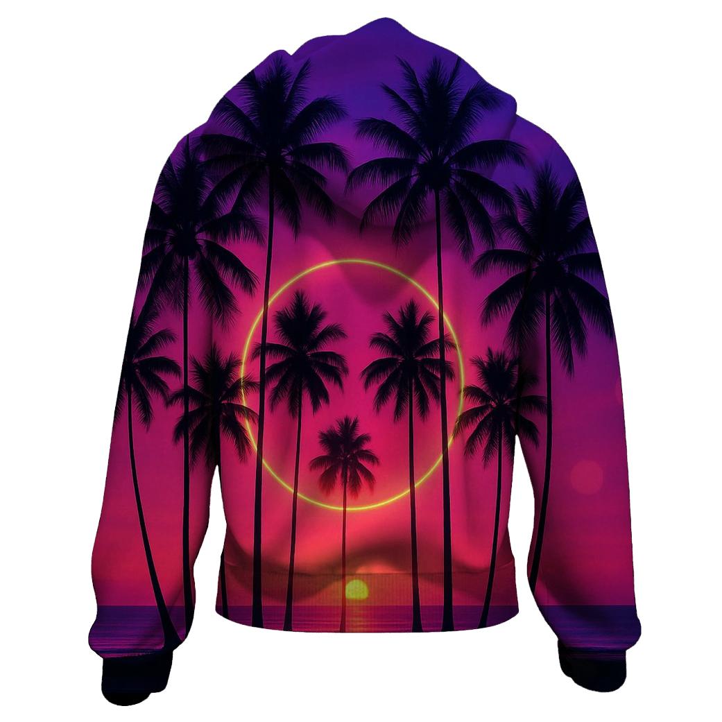 Palm Halo Reverie custom hoodies
