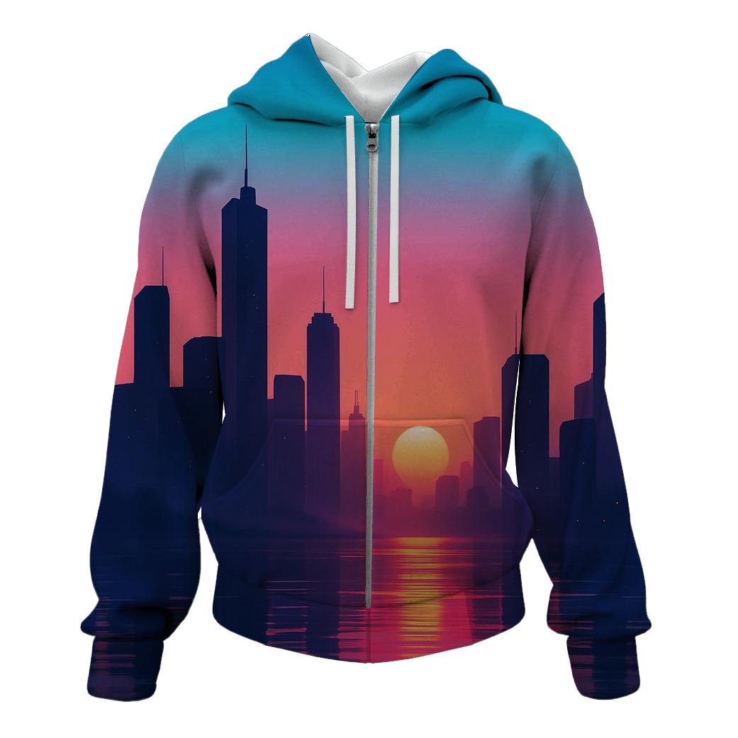 City Of Melting Skies lightweight hoodies