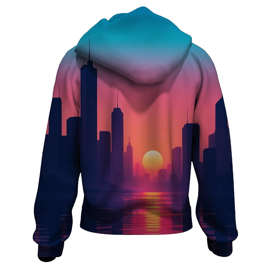 City Of Melting Skies lightweight hoodies