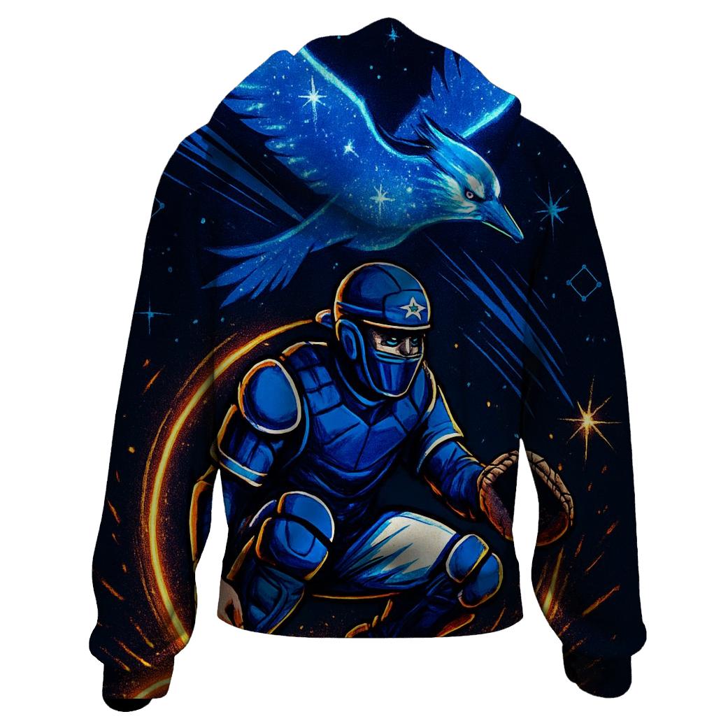 Celestial Cage Catcher Blue Jays hoodies fashion