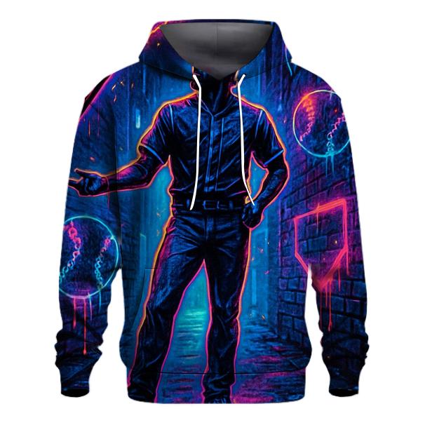 Neon Alley Bat Flip Aura hoodie styles