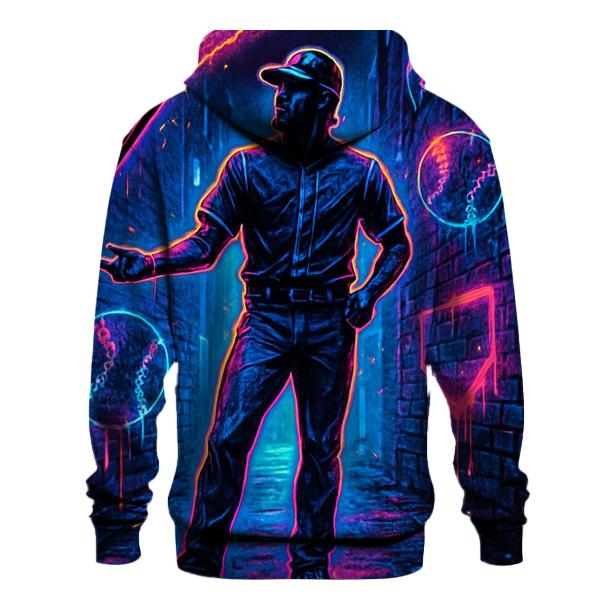 Neon Alley Bat Flip Aura hoodie styles