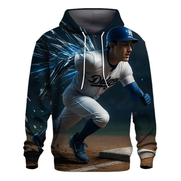 Chrome Winged Speed Runner heavyweight hoodies