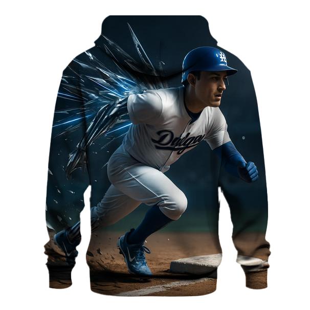 Chrome Winged Speed Runner heavyweight hoodies