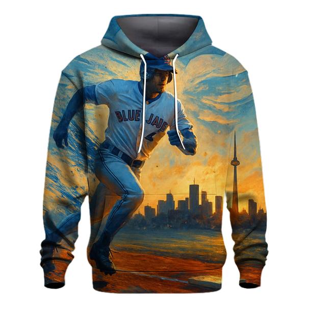 Skyline Echo Runner Blue Jays Classic hoodie designs