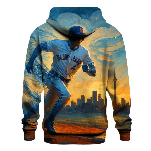 Skyline Echo Runner Blue Jays Classic hoodie designs