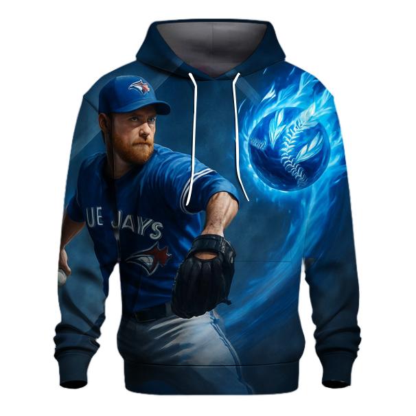 Blue Jays Frostfire Pitch Arc zip-up hoodies