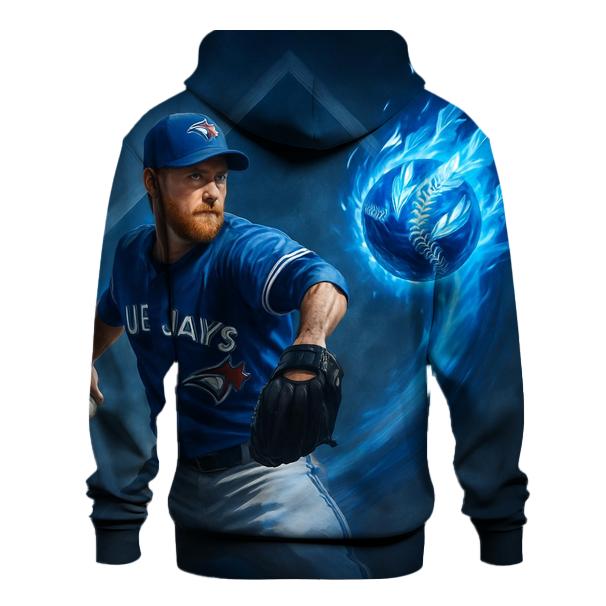 Blue Jays Frostfire Pitch Arc zip-up hoodies