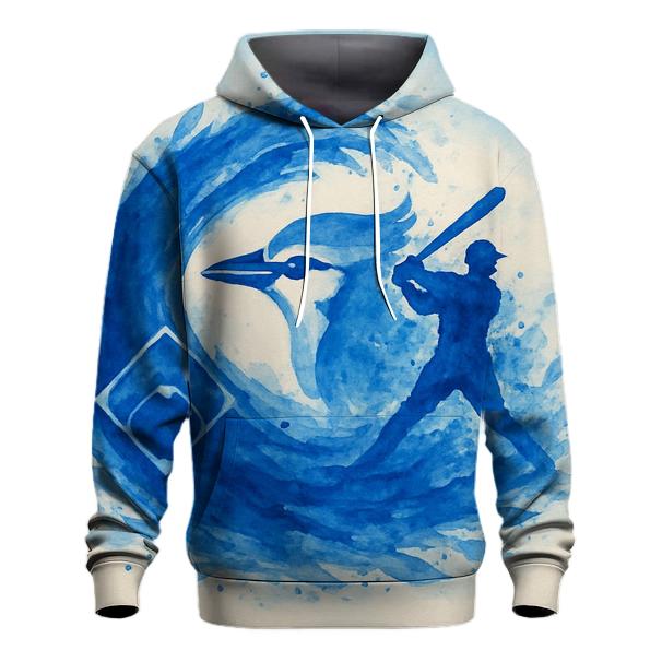 Diamond Surf Break With Blue Jays Spirit pullover hoodies