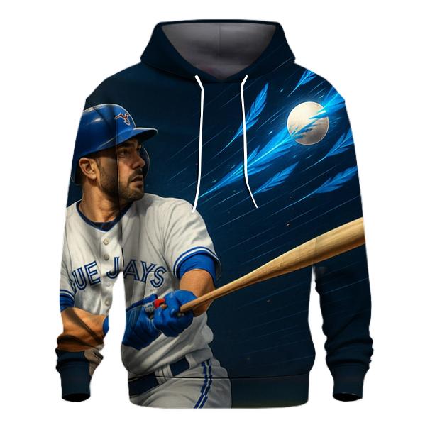 Featherstrike Alley Blue-Jays Momentum graphic hoodies