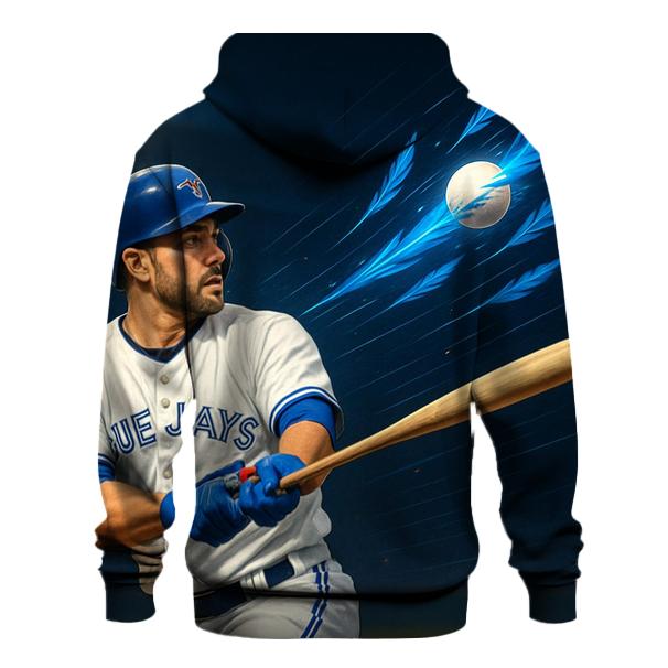 Featherstrike Alley Blue-Jays Momentum graphic hoodies