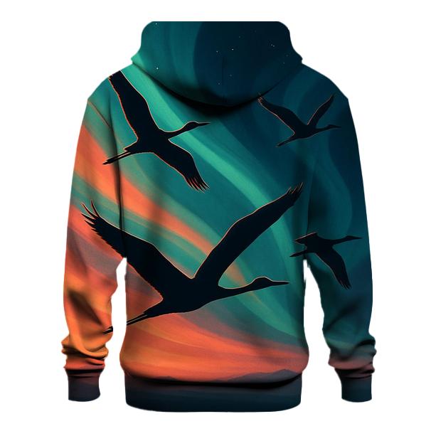 Aurora Sunset Flight hoodie styles