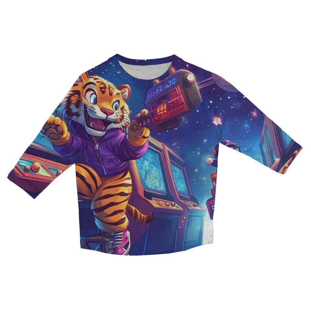 Cosmic Arcade Animal Uprising personalized 3/4 sleeve tees