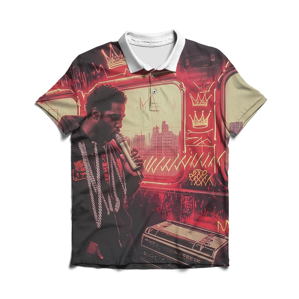 Subway Cipher With Nas casual sports polo shirts