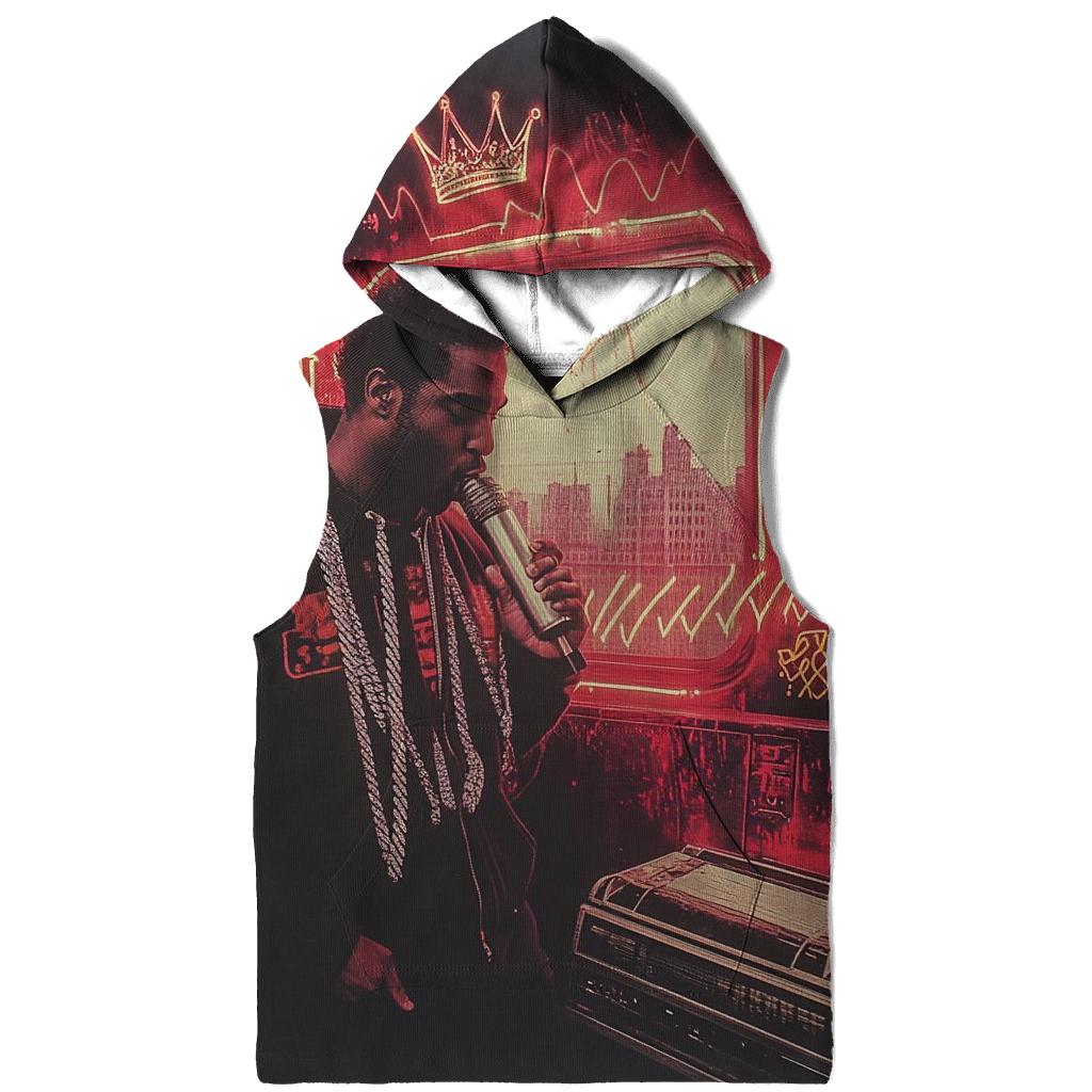 Subway Cipher With Nas embroidered hoodies