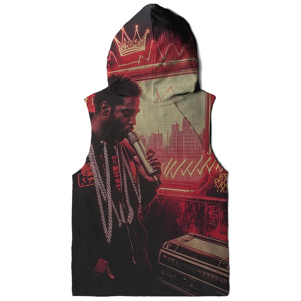 Subway Cipher With Nas embroidered hoodies