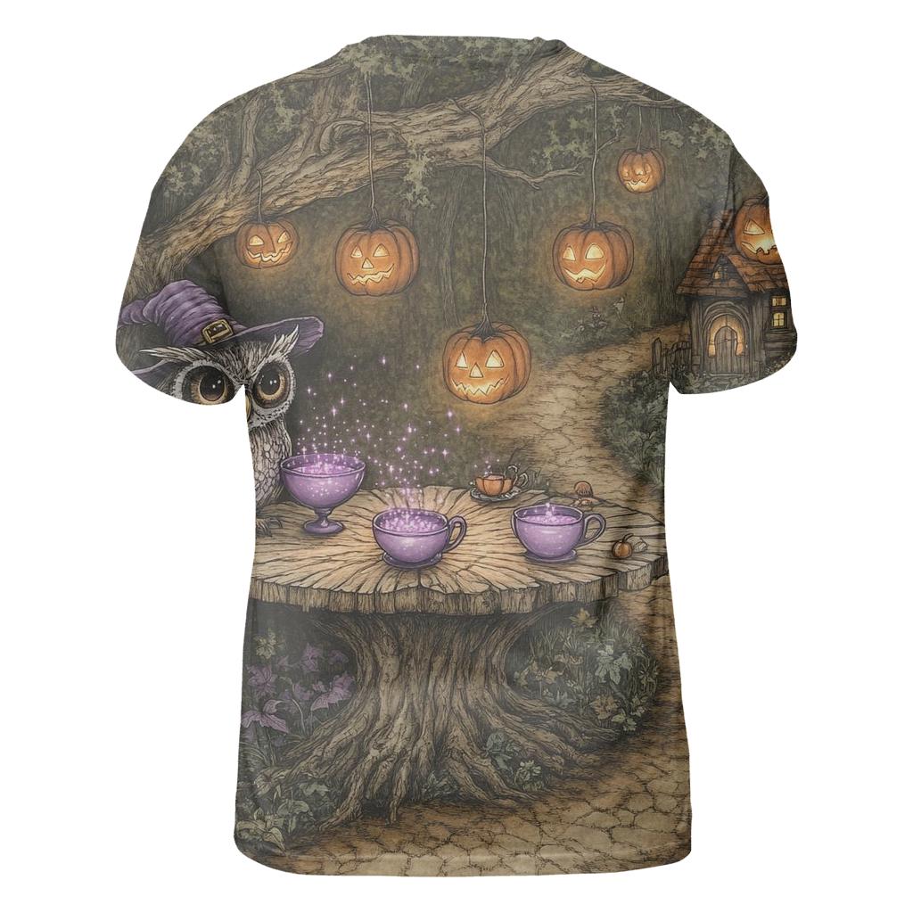 Enchanted Forest Tea Party Haunted Style designer pattern shirts