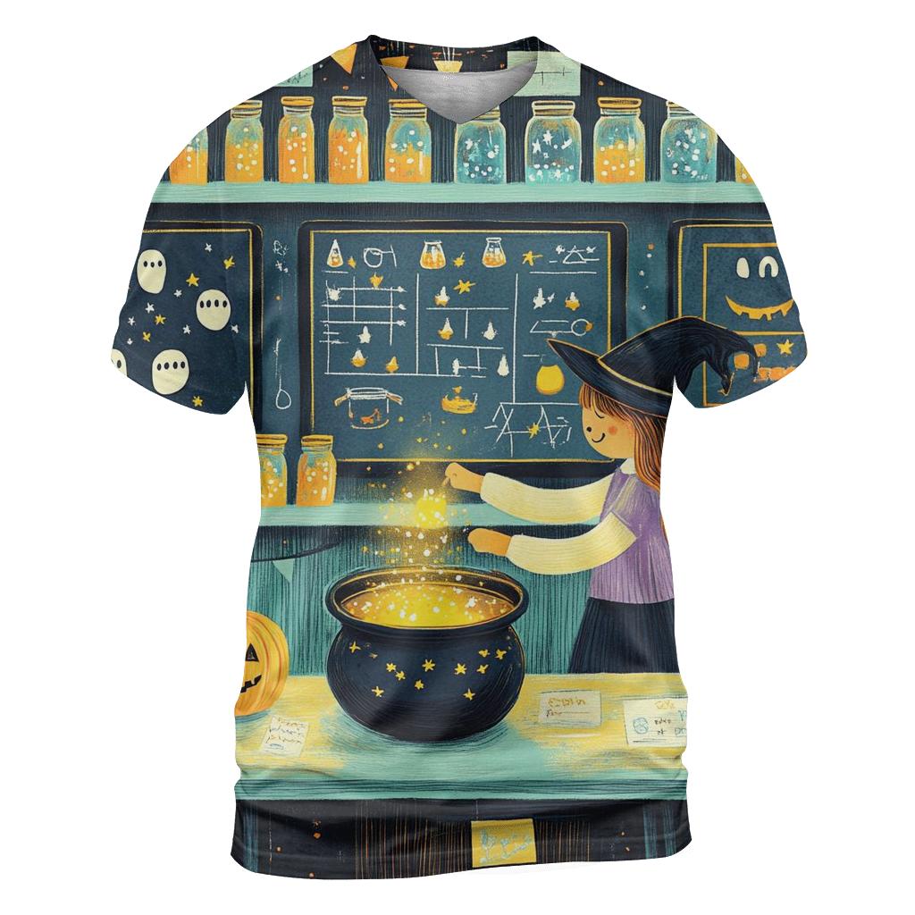 Secret Classroom Halloween Laboratory designer pattern shirts
