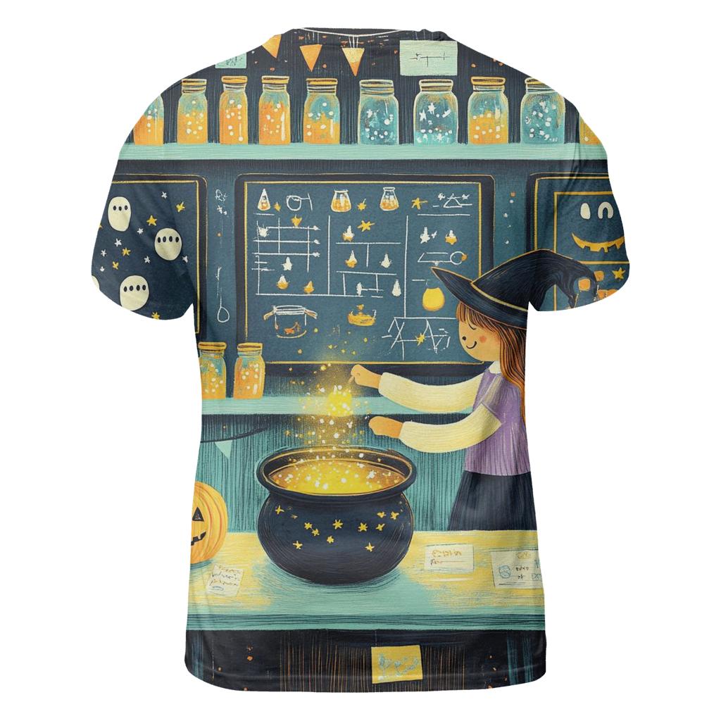 Secret Classroom Halloween Laboratory designer pattern shirts