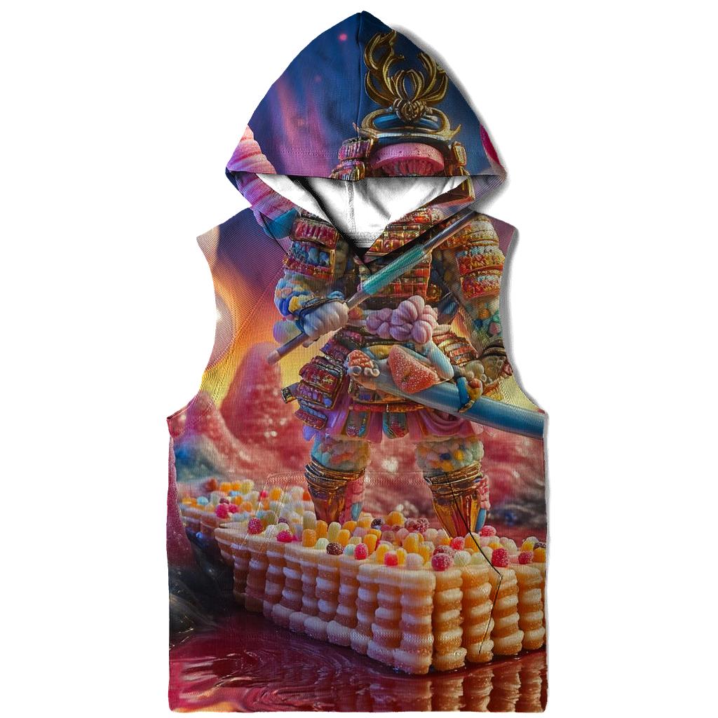 Lollipop Samurai Showdown printed hoodies
