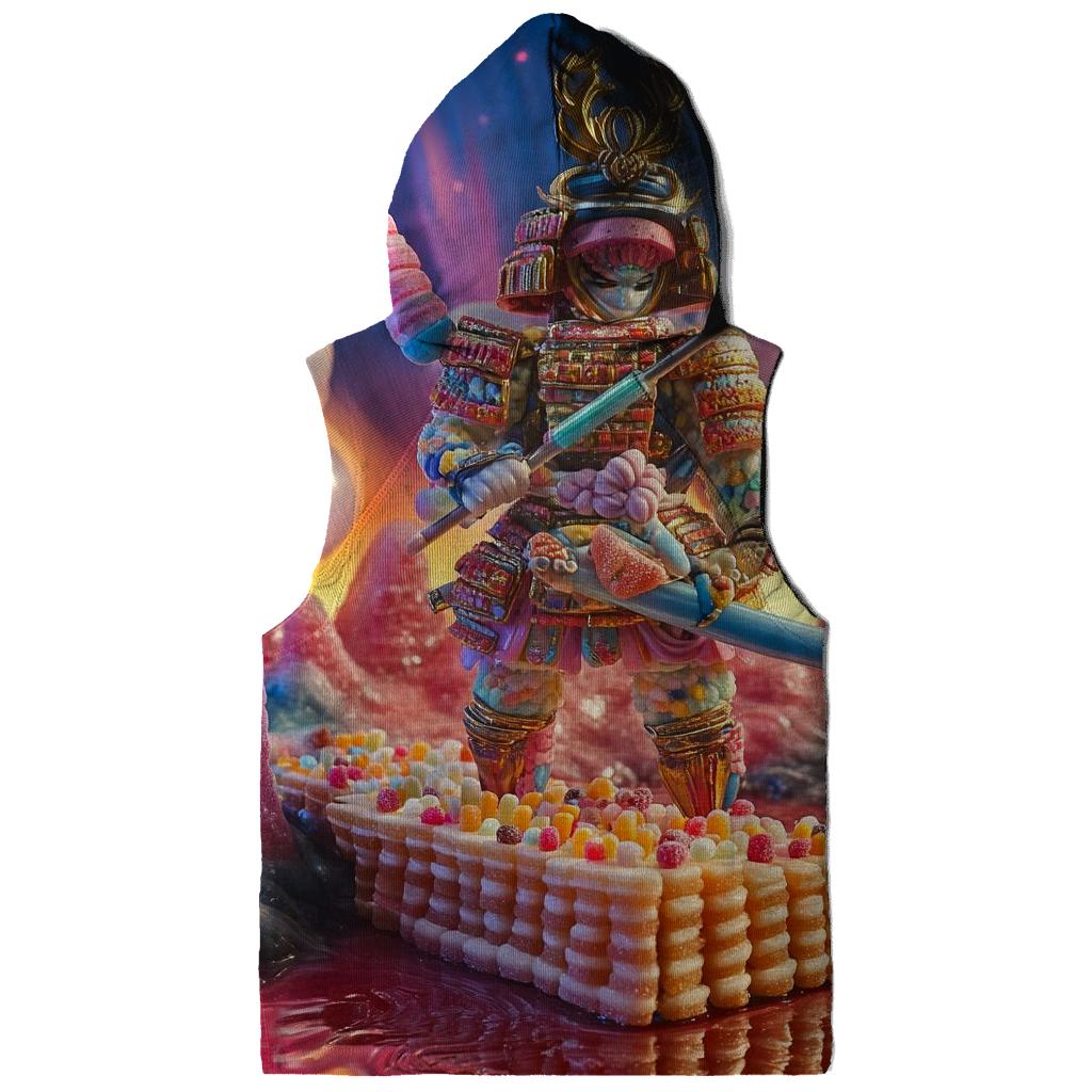 Lollipop Samurai Showdown printed hoodies