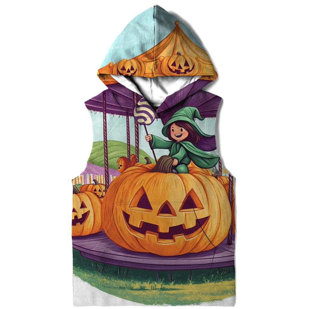 Pumpkin Patch Carousel Spooky Edition pullover hoodies