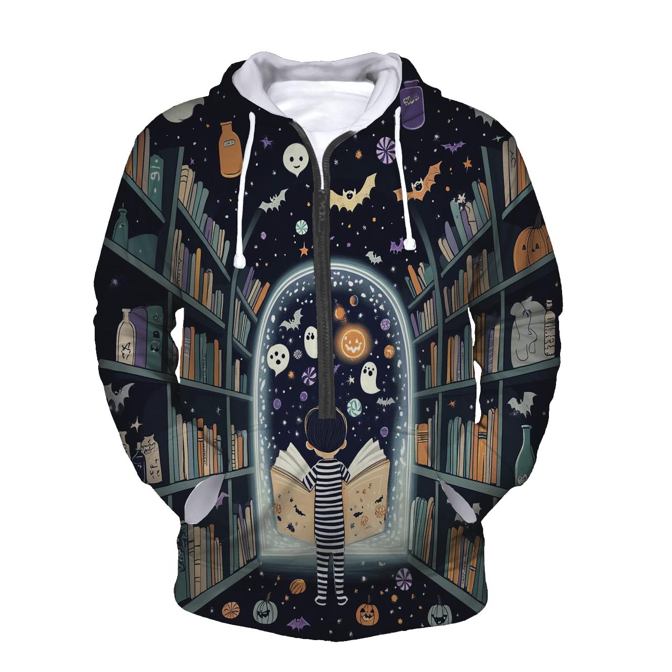 Midnight Library Of Haunted Storybooks hoodie designs