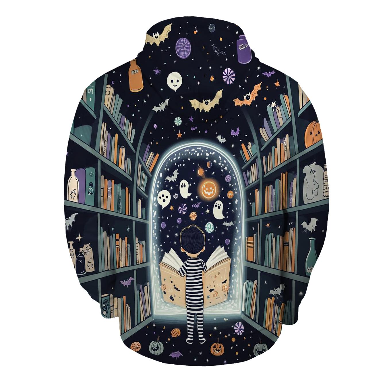 Midnight Library Of Haunted Storybooks hoodie designs