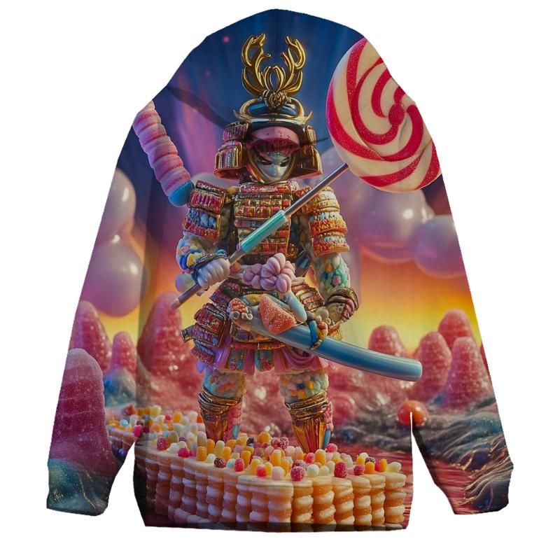 Lollipop Samurai Showdown embroidered hoodies