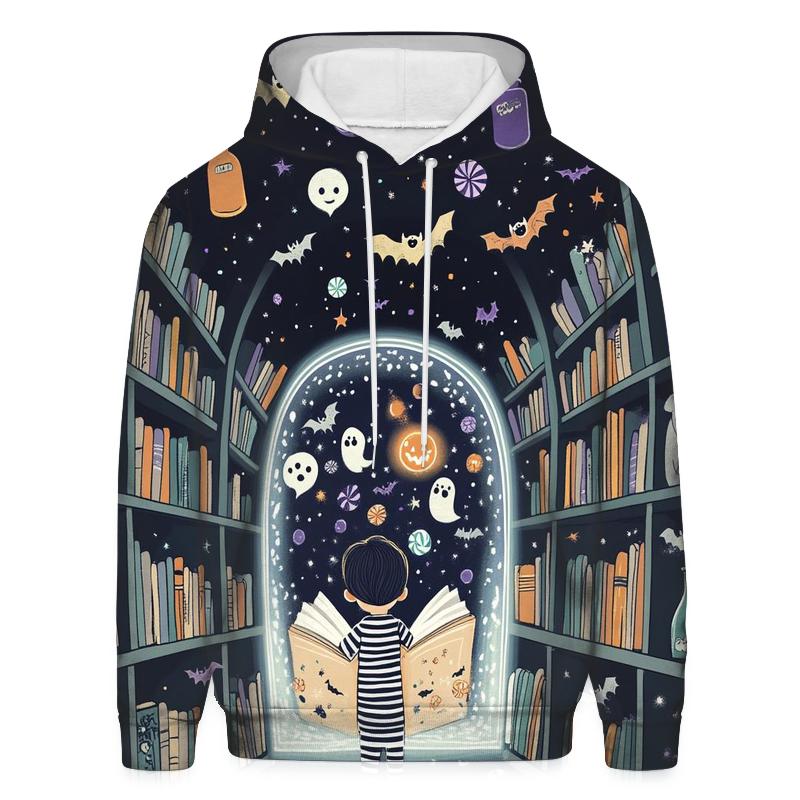 Midnight Library Of Haunted Storybooks hoodie designs