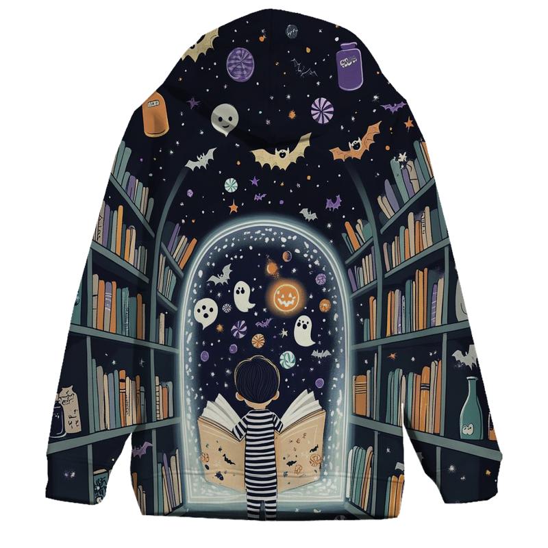 Midnight Library Of Haunted Storybooks hoodie designs