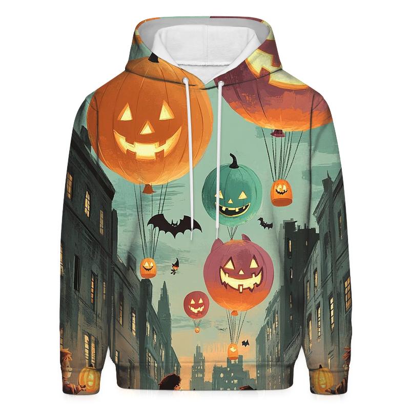 Skyline Parade Of The Spooky Balloons premium hoodies