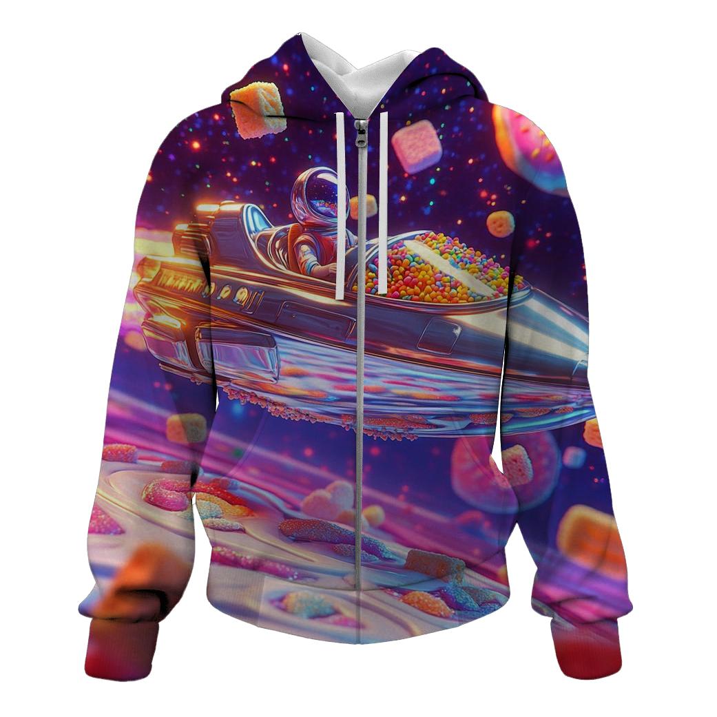 Cosmic Cereal Splash Racer lightweight hoodies