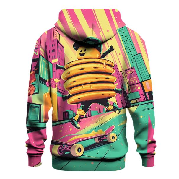 Neon Breakfast Skate Crew zip-up hoodies