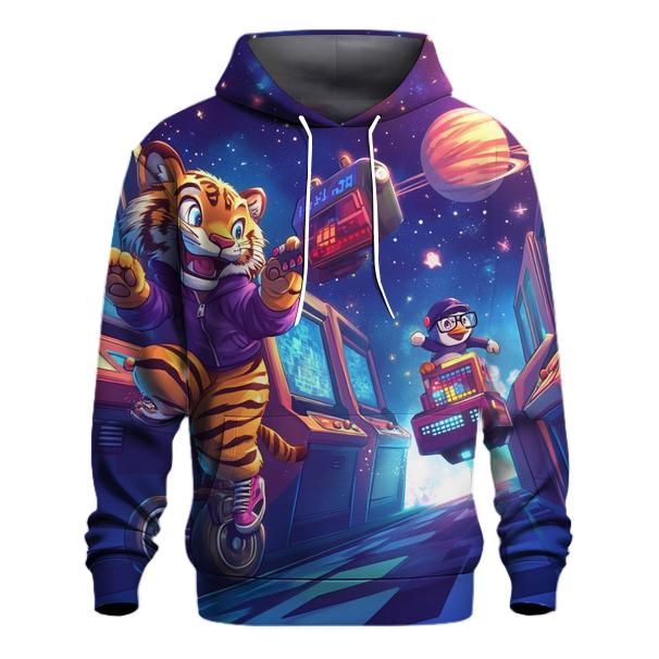 Cosmic Arcade Animal Uprising heavyweight hoodies