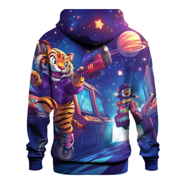 Cosmic Arcade Animal Uprising heavyweight hoodies