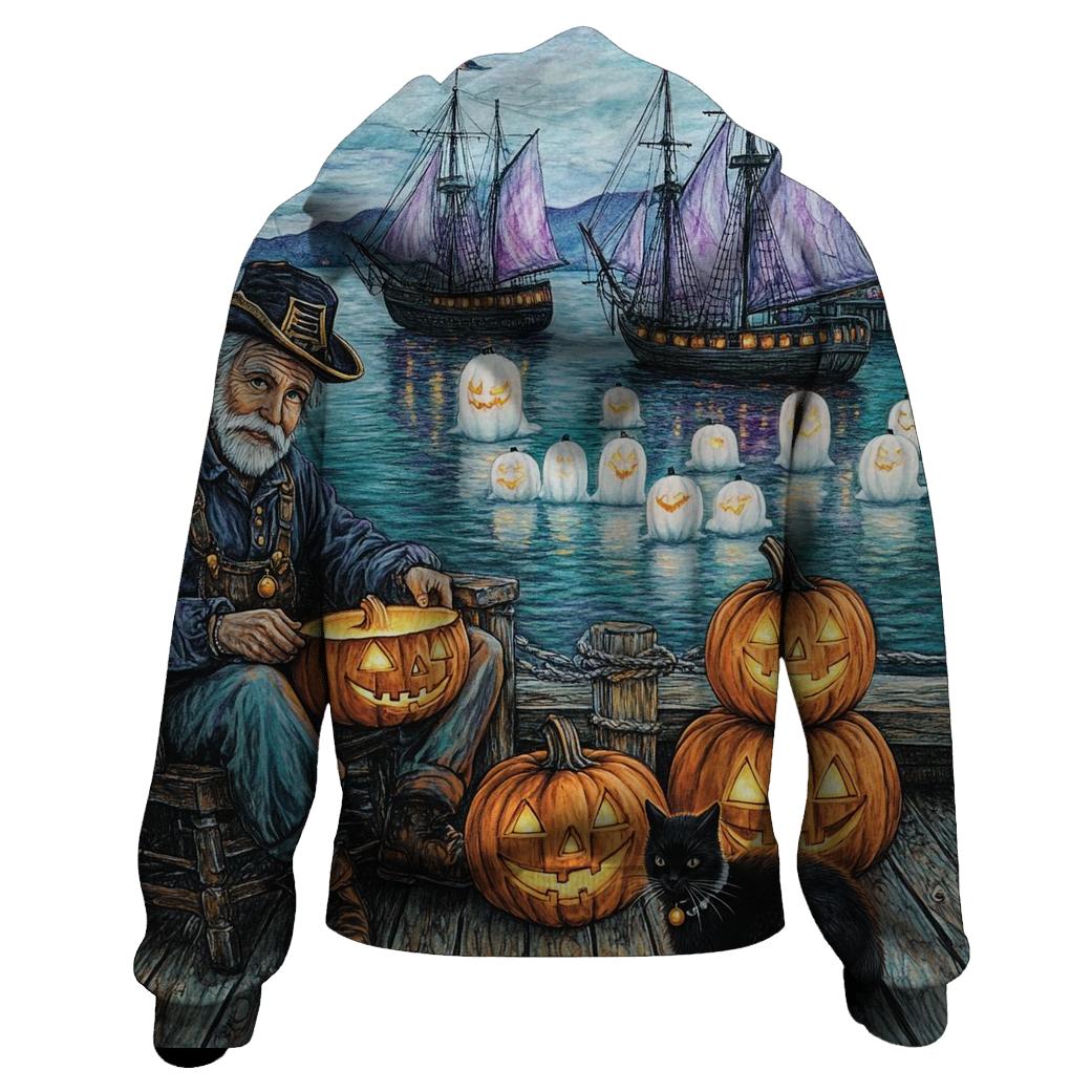 Lantern Maker Of The Haunted Harbor hoodies fashion