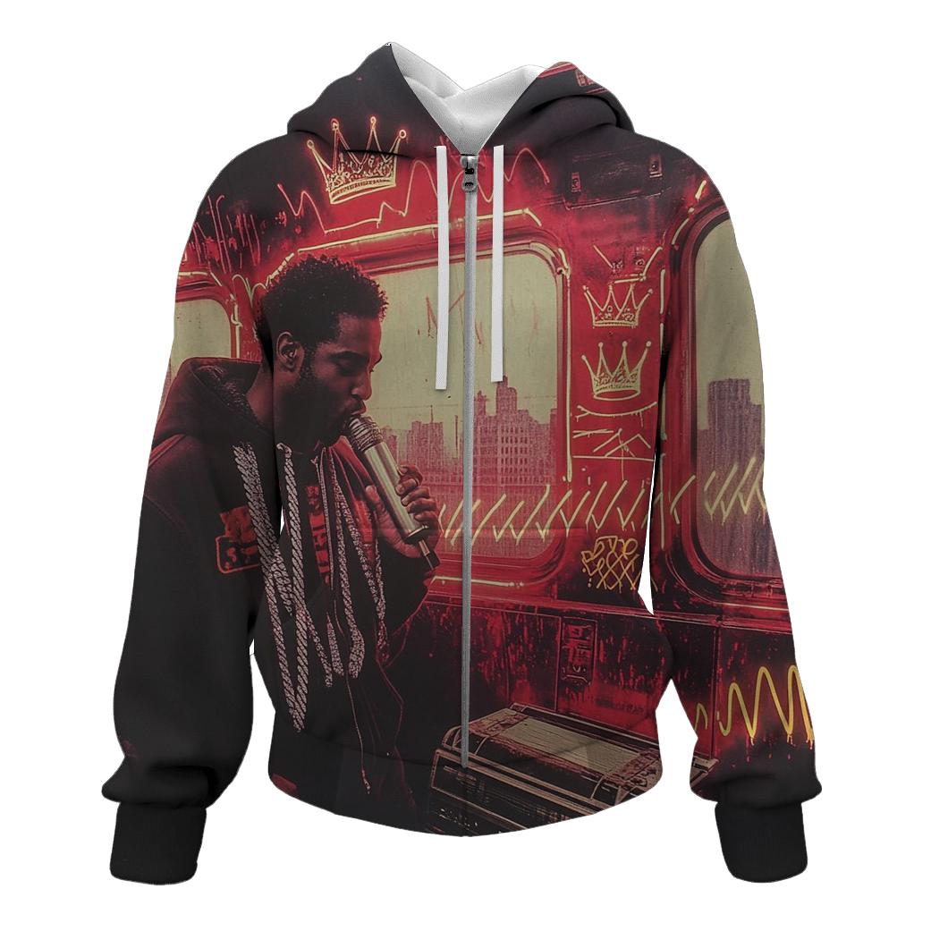 Subway Cipher With Nas custom hoodies