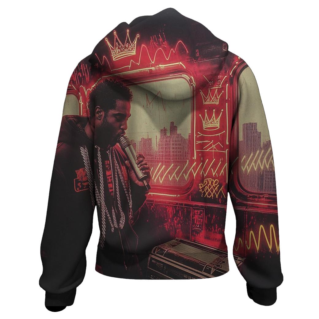 Subway Cipher With Nas custom hoodies