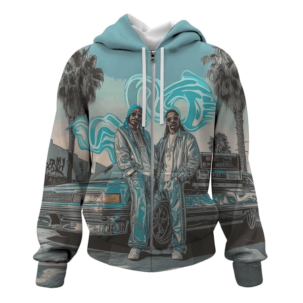 West Coast Lowrider Groove With Snoop And Dre hoodie designs