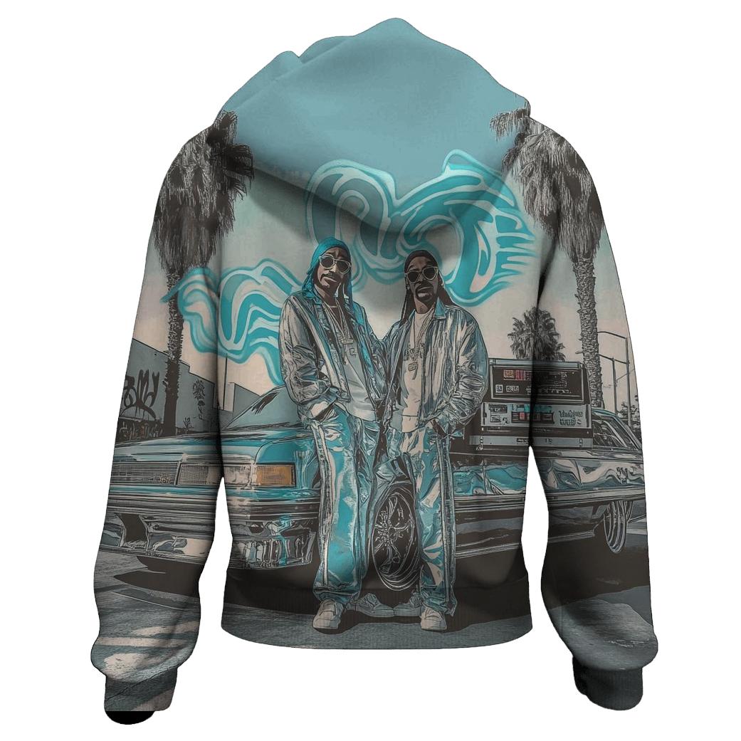 West Coast Lowrider Groove With Snoop And Dre hoodie designs