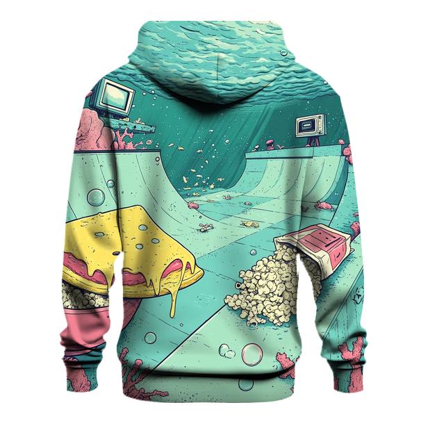 Skatepark Underwater Snack Attack hoodies fashion