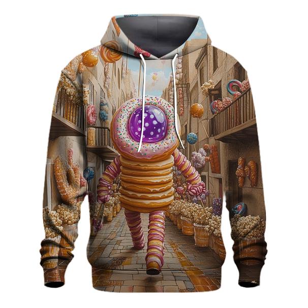 Donut Alley Street Parade zip-up hoodies