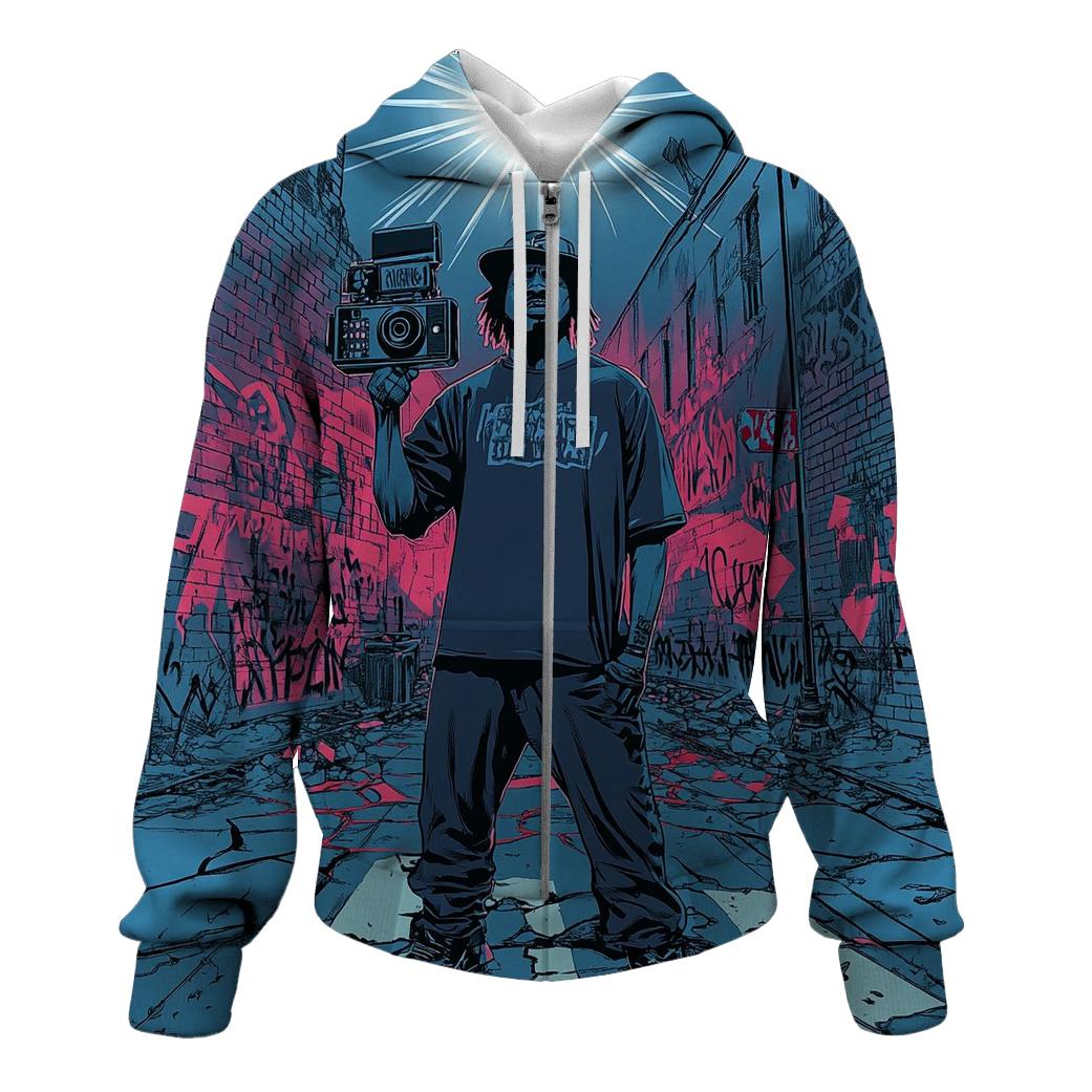 Ice Cube Street Reporter On The Corner heavyweight hoodies