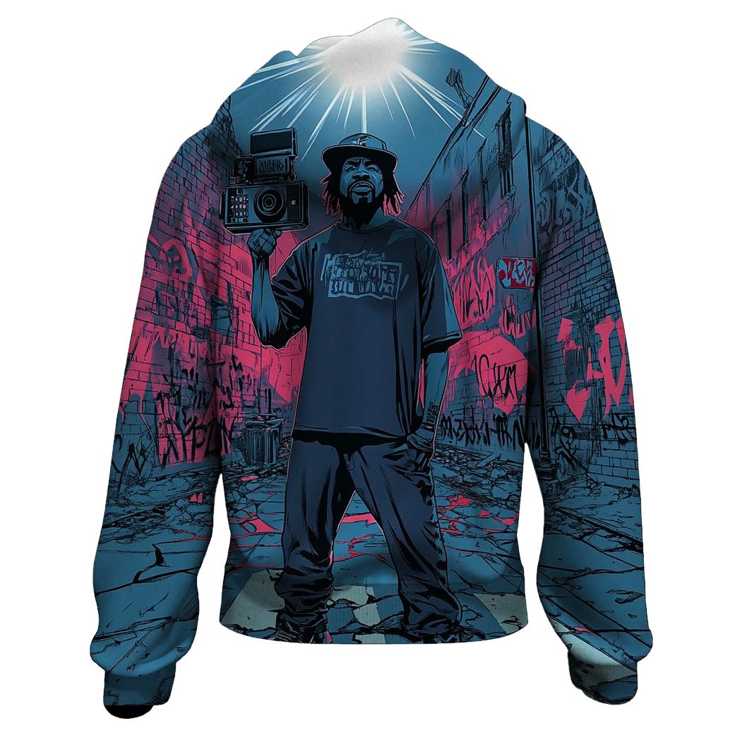 Ice Cube Street Reporter On The Corner heavyweight hoodies
