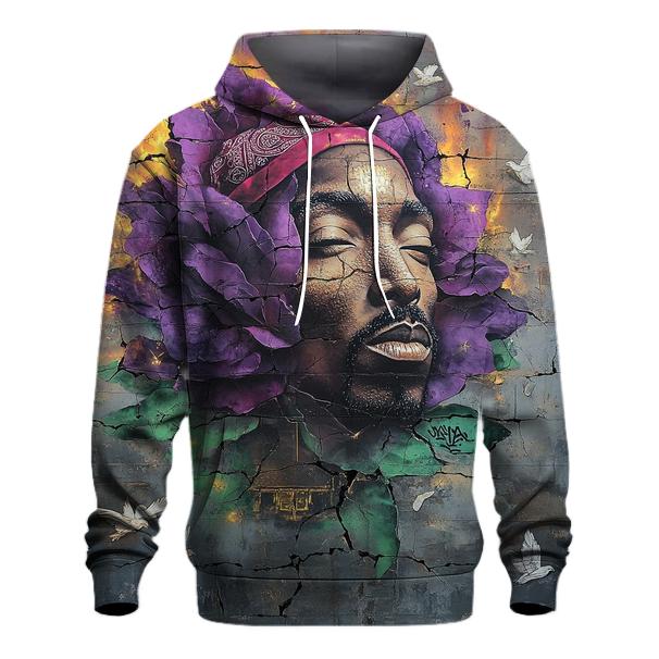 Tupac Rose In The Concrete Jungle hoodie designs