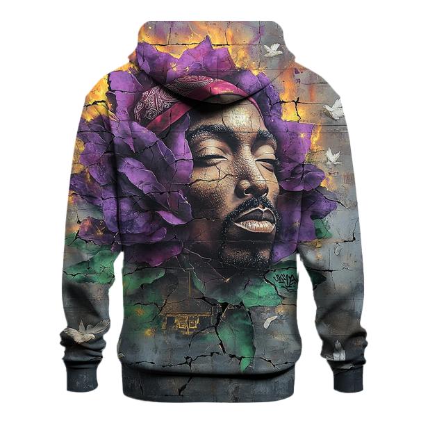 Tupac Rose In The Concrete Jungle hoodie designs